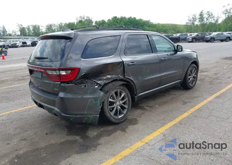 2017 Dodge Durango Gt Awd z USA, uszkodzony, nr VIN 1C4RDJDG5HC799115